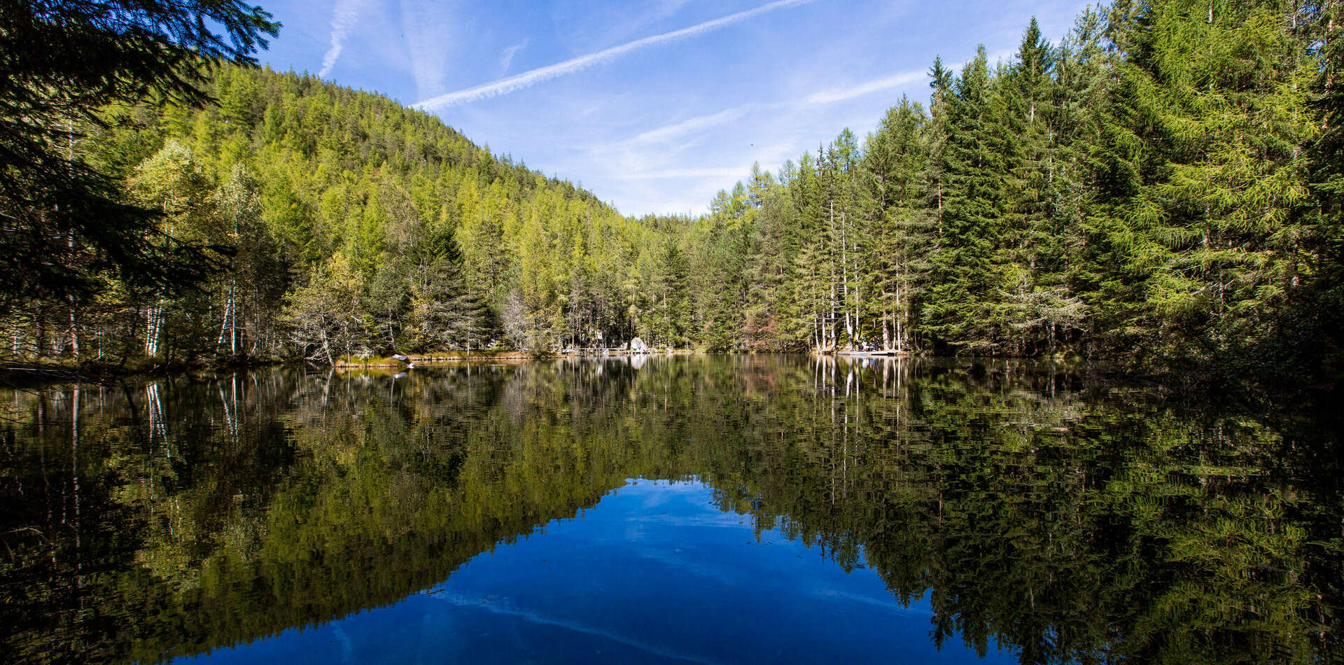 Winkelbergsee in Längenfeld im Sommer