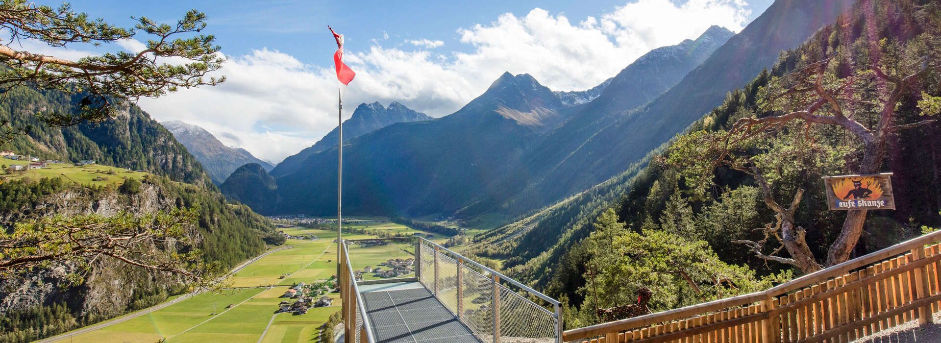 Längenfeld Aussichtsplattform Teufelskanzel