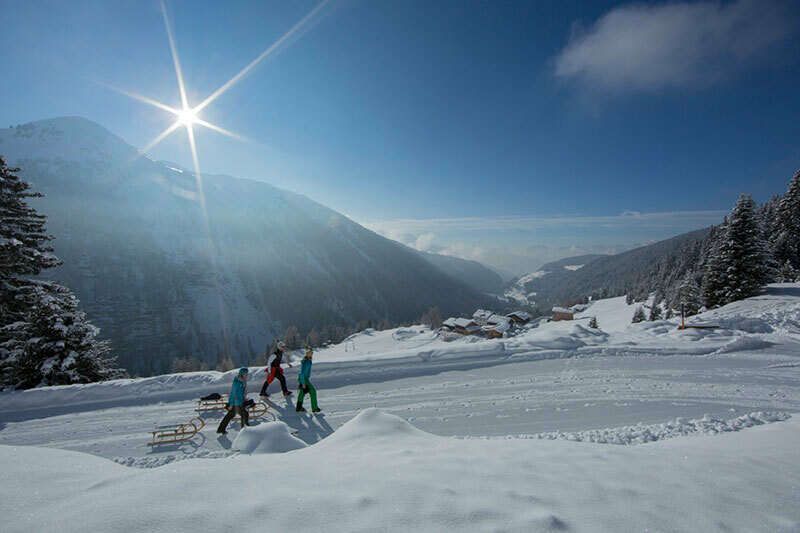 Rodeln im Ötztal